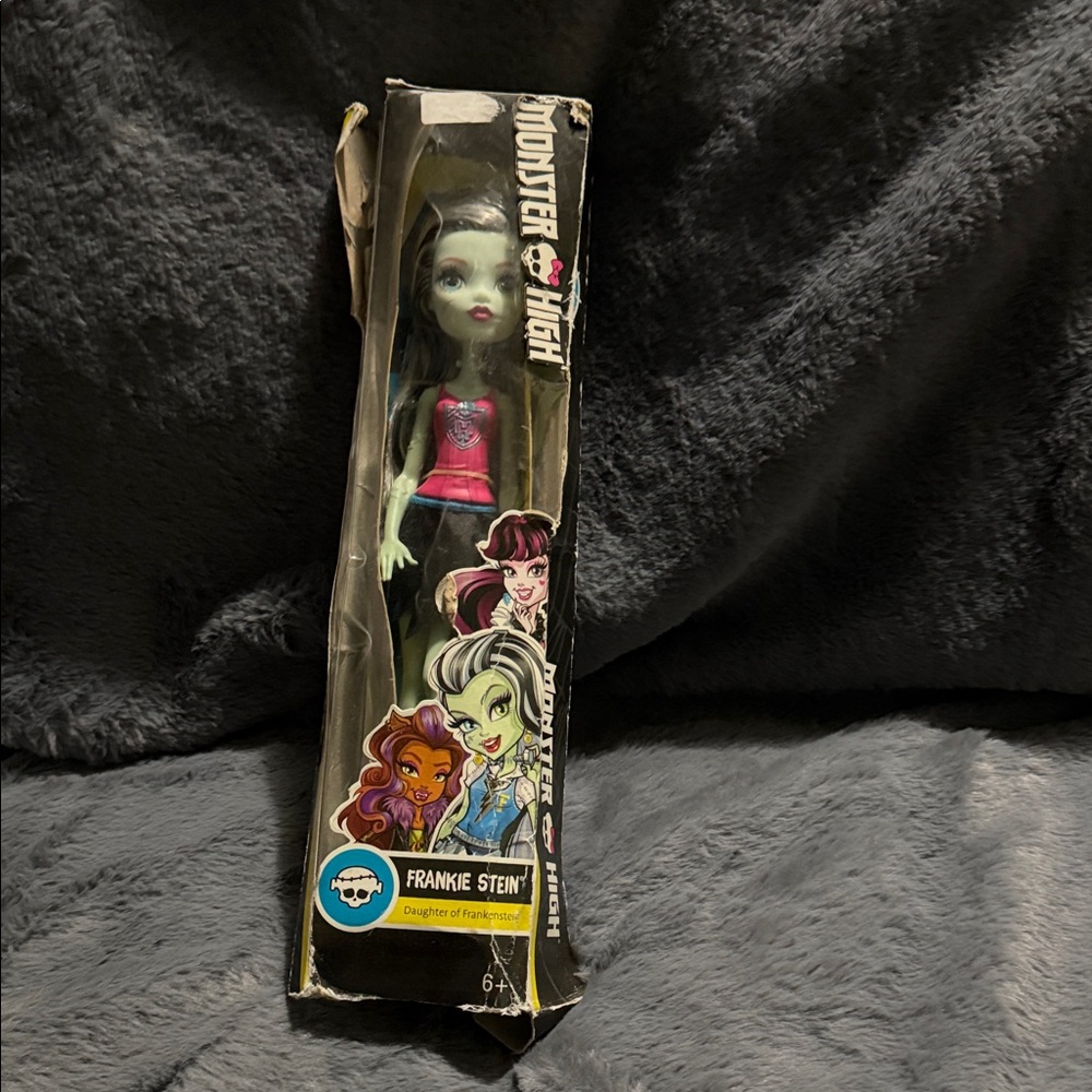 Monster High Frankie Stein Doll - Mint Green, Black & Pink